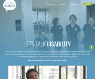 Letstalkdisability.com.au(Let's Talk Disability) Screenshot