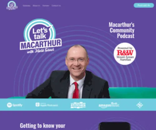 Letstalkmacarthur.com.au(Let's Talk Macarthur) Screenshot