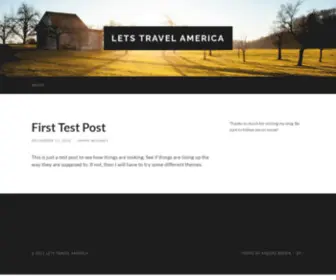 Letstravelamerica.com(Letstravelamerica) Screenshot