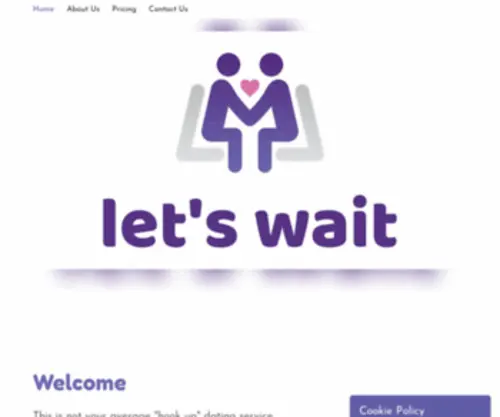 Letswaittogether.com(Let's Wait) Screenshot