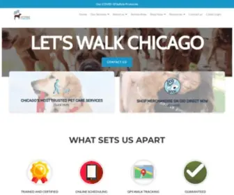 Letswalkchicago.com(Let’s Walk Chicago) Screenshot