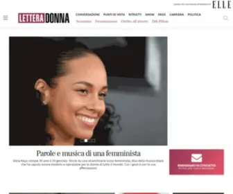 Letteradonna.it(Il femminile quotidiano) Screenshot