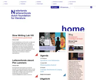 Letterenfonds.nl(Letterenfonds) Screenshot
