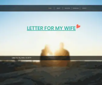 Letterformywife.com(Letterformywife) Screenshot