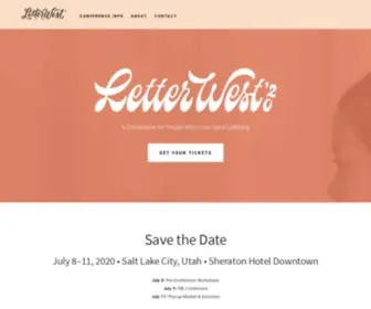 Letterwest.com(LetterWest creates events for lettering artists. LetterWest) Screenshot