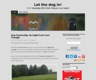 Letthedogin.com(Bainbridge Island) Screenshot