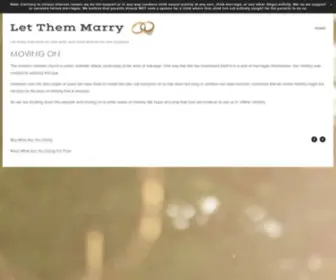 Letthemmarry.org(Let Them Marry) Screenshot