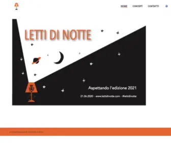 Lettidinotte.com(Home) Screenshot