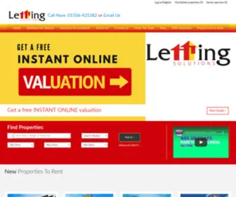 Letting-Solutions.co.uk(Letting Solutions Letting Agents) Screenshot