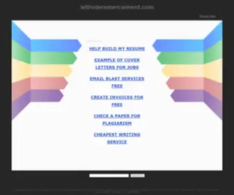 Lettrederemerciement.com(Documents utiles) Screenshot