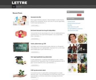 Lettre.dk(Lettre Internationale) Screenshot