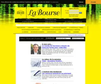 Lettrelabourse.com(Le bankster Société Générale ferme des agences... et mise sur ''la bagnole''. / Plastivaloire) Screenshot