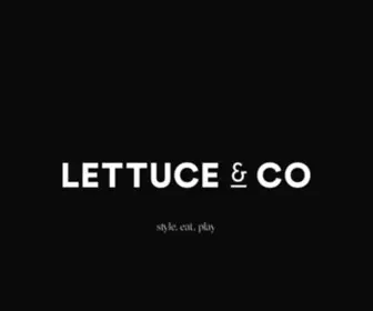 Lettuceandco.com.au(Lettuceandco) Screenshot