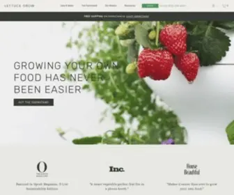 Lettucegrow.com(Lettuce Grow) Screenshot