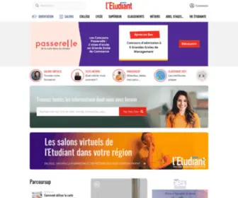 Letudianthdf.fr(L'Etudiant) Screenshot