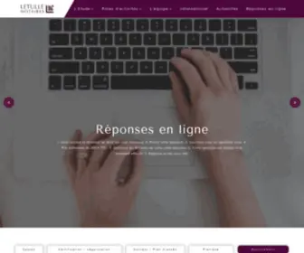 Letulle.fr(Accueil) Screenshot