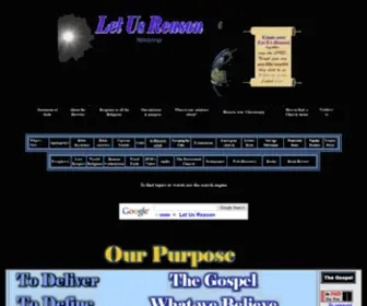 Letusreason.org(Let Us Reason Ministries ON cults) Screenshot