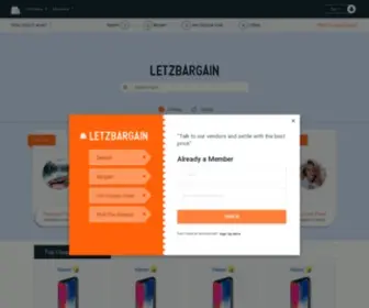 Letzbargain.com(LetzBargain) Screenshot