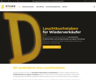 Leuchtbuchstaben-Profilbuchstaben.de(Top Leuchtbuchstaben) Screenshot