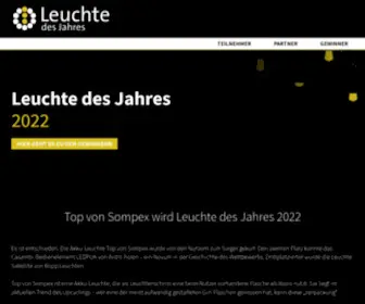 Leuchte-Des-Jahres.de(Teilnehmer 2014) Screenshot