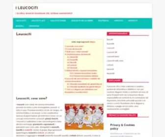 Leucociti.com(Scopri i valori alti) Screenshot