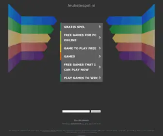 Leukstespel.nl(leukstespel) Screenshot