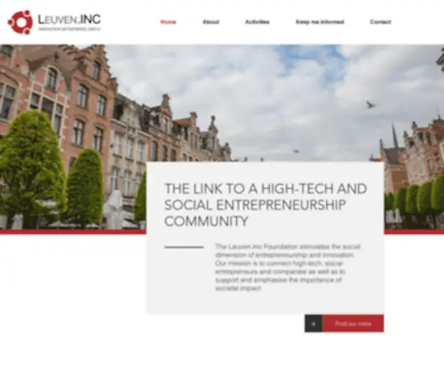 Leuveninc.com(Social And High) Screenshot