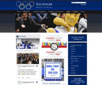 Leuzinger.org(Leuzinger High School) Screenshot