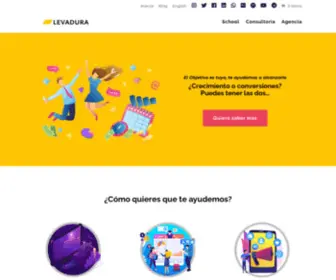 Levadura.digital(Agencia de Publicidad Digital) Screenshot