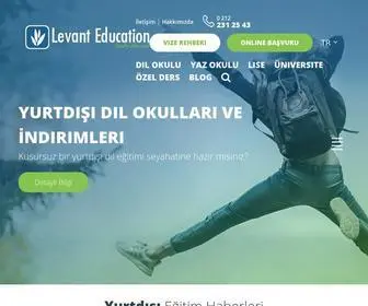 Levanteducation.com(Levant Education) Screenshot