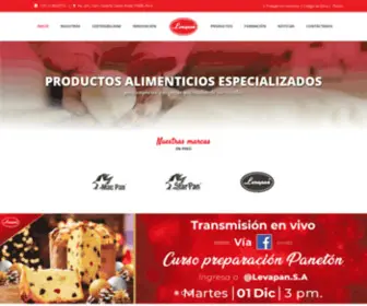 Levapan.com.pe(Perú) Screenshot