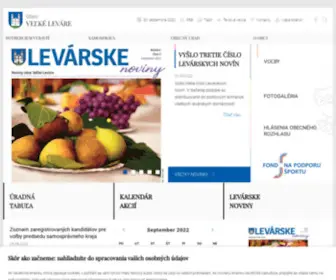 Levare.sk(Veľké Leváre) Screenshot