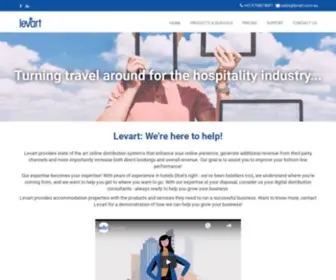 Levartdistributionsystems.com.au(Integrated Hotel Websites) Screenshot