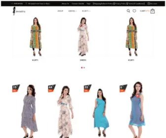 Levastra.com(Online Fashion Store) Screenshot