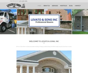 Levato.com(Levato & Sons Inc) Screenshot