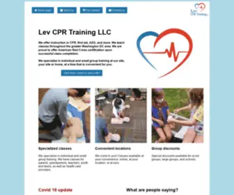 LevCprtraining.com(LevCprtraining) Screenshot