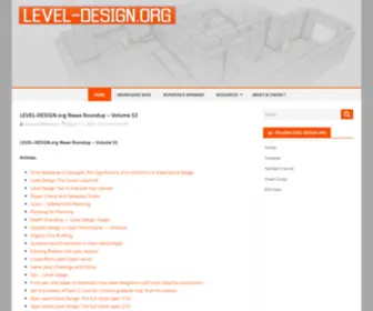 Level-Design.org(Level Art and Design news website) Screenshot