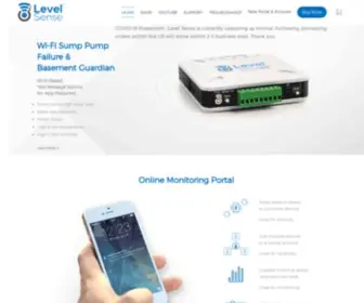 Level-Sense.com(Level Sense (by Sump Alarm Inc.)) Screenshot