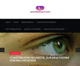 Level42Digest.com(Gesundheit) Screenshot