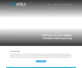 Level5.co.uk(Level 5) Screenshot