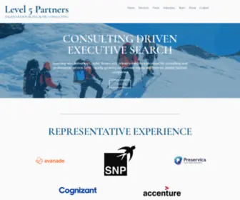 Level5Partners.net(Level 5 Partners) Screenshot