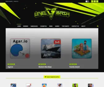 Levelbash.com(Level Up Your Game) Screenshot