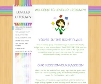 Leveledliteracy.org(Leveled literacy) Screenshot