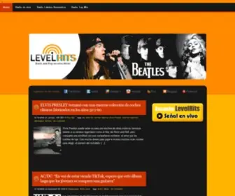 Levelhits.com(Radio Level Hits) Screenshot