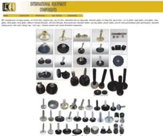 Levelingmounts.com(Levelers, leveling feet, adjustable feet, leveling mounts) Screenshot