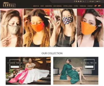 Levellfive.com(Buy Designer dresses from manufacturers in India I Levell 5) Screenshot