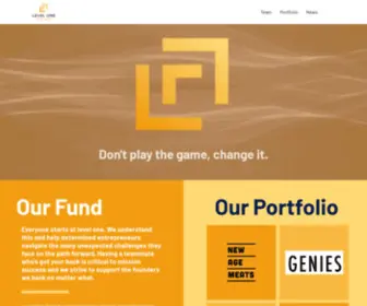 Levelonefund.com(Level One Fund) Screenshot