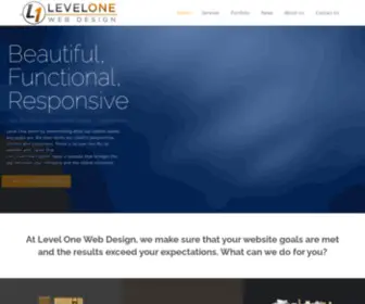 Levelonewebdesign.com(Level One Web Design) Screenshot
