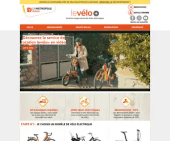 Leveloplus.com(Le vélo) Screenshot