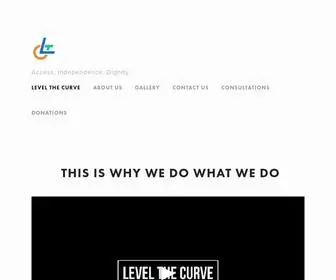 Levelthecurve.com(Level The Curve) Screenshot